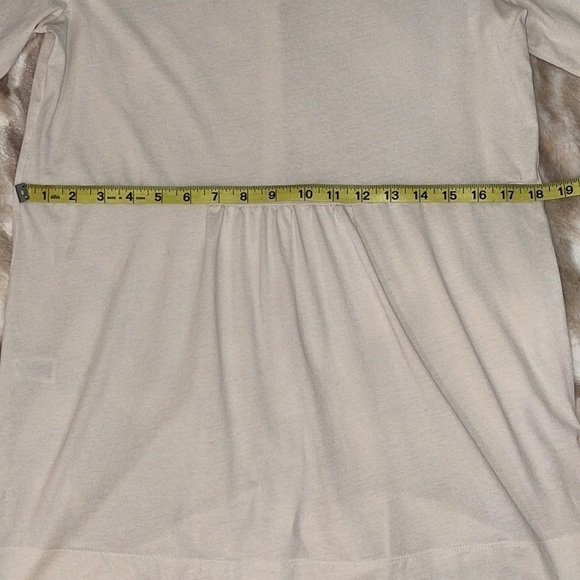 J. Jill Cream long sleeve button down cotton blouse Sz. XS - Picture 16 of 16